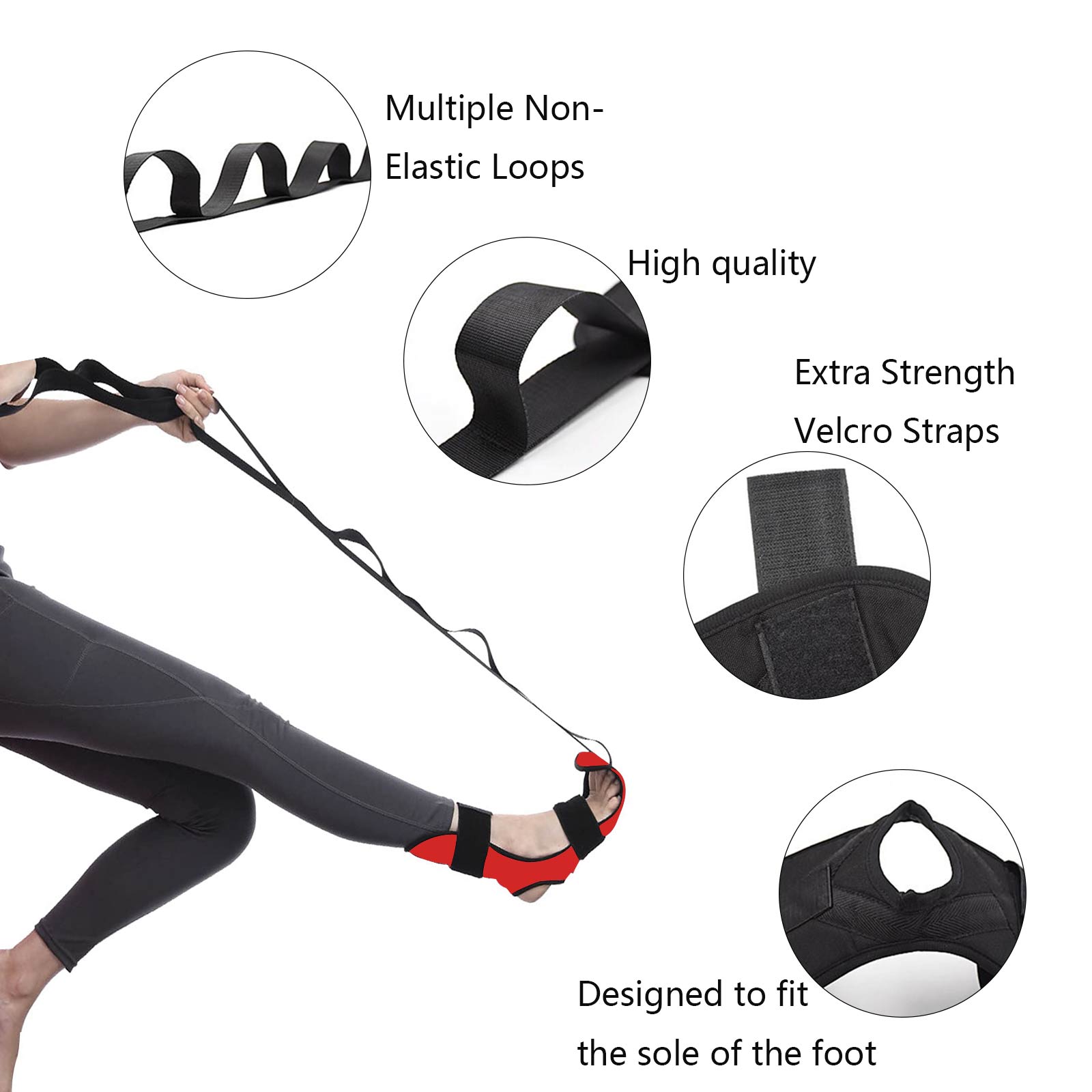 Men's And Women's Stretching Straps