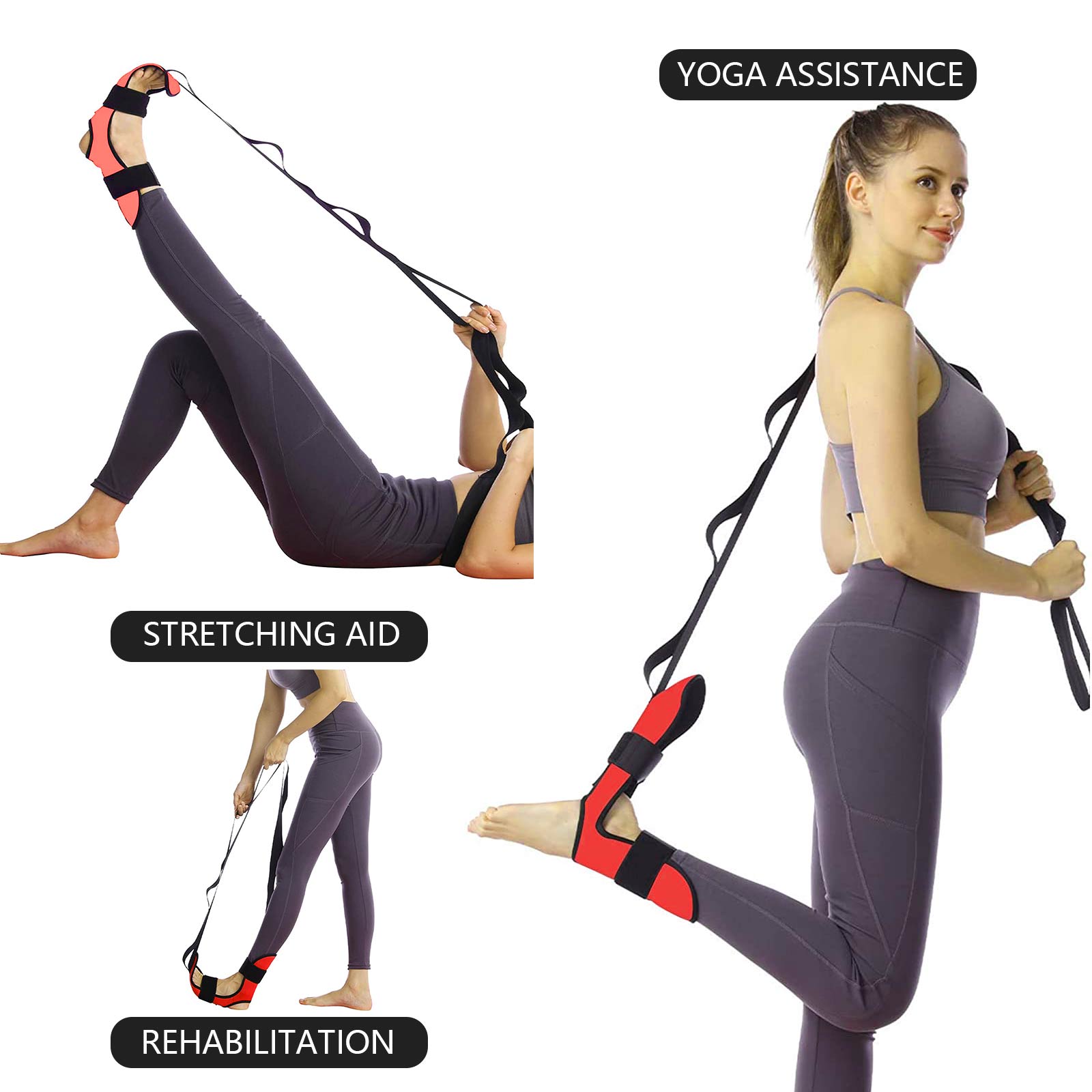 Men's And Women's Stretching Straps